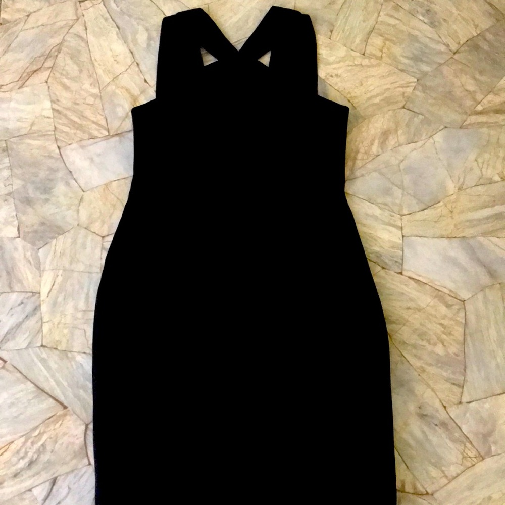 Black Halter Dress